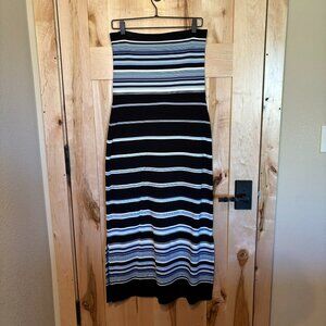 White House Black Market Convertible Strapless Maxi Dress Skirt S 570179410